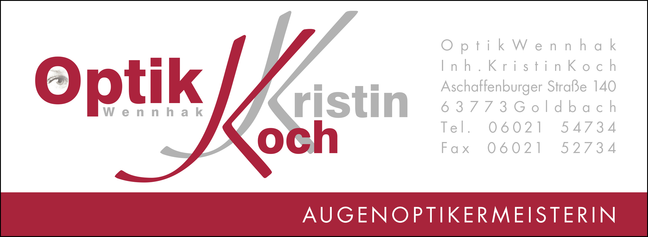 Optik Wennhak Kristin Koch Augenoptikermeisterin